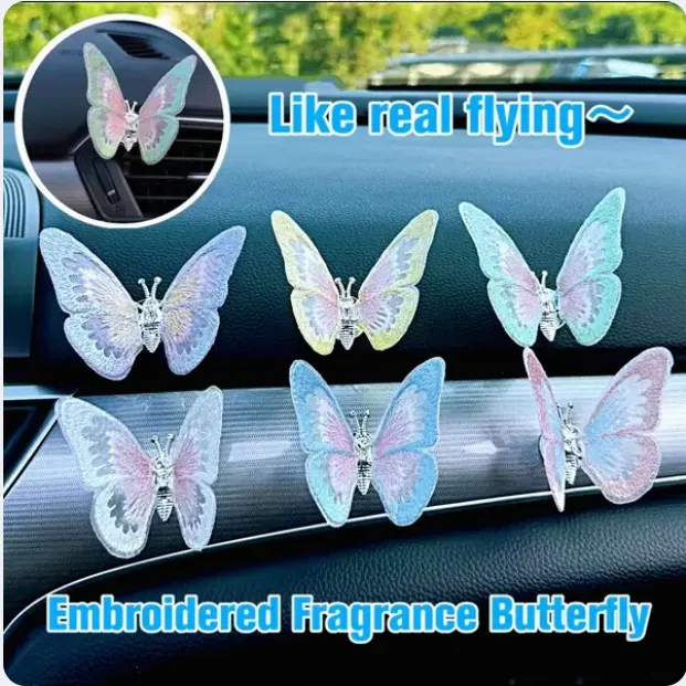 🦋Embroidery Fragrance Butterfly Decoration
